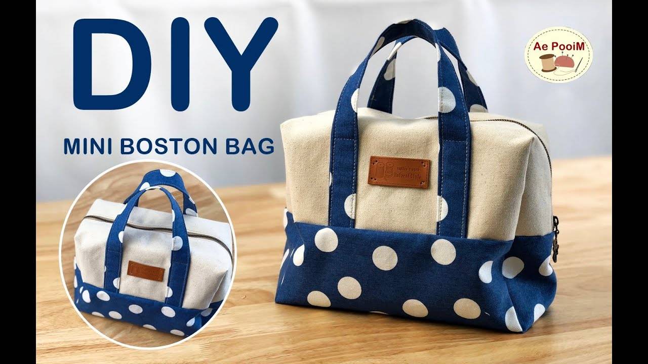 МИНИ-СУМКА «БОСТОН» своими руками. смотреть онлайн
