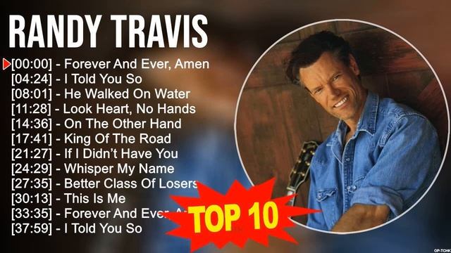 R a n d y T r a v i s Greatest Hits 💚 Top 200 Artists of All Time 💚 70s 80s 90s Music смотреть онлайн