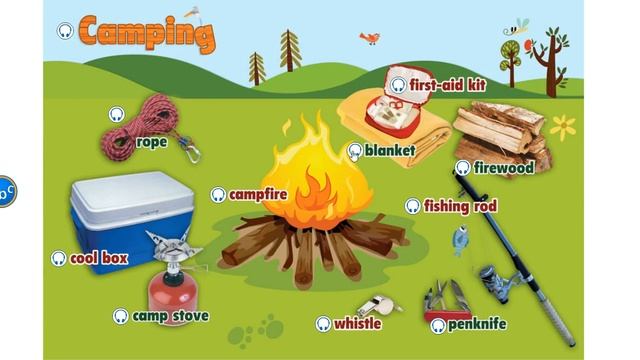 SMILES 4  Camping  New words смотреть онлайн