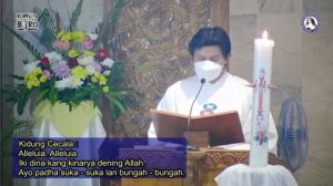 Pahargyan Bojana Kurban Ekaristi Padinan Oktaf Paskah, Senen 5 April 2021 Tabuh 17.00 WIB