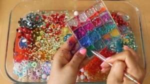 Как сделать волшебный слайм #4 Играем со слаймами, семшиваем слаймы с блесками