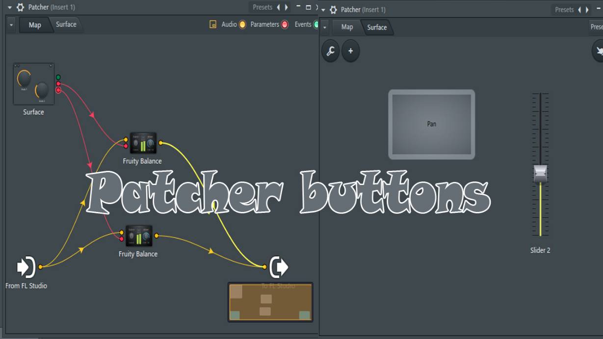 FL Patcher каким образом кнопка влияет на фейдеры