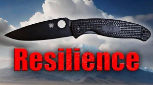 Складной нож Spyderco Resilience: Все, что нужно знать! Обзор и устройство ножа.