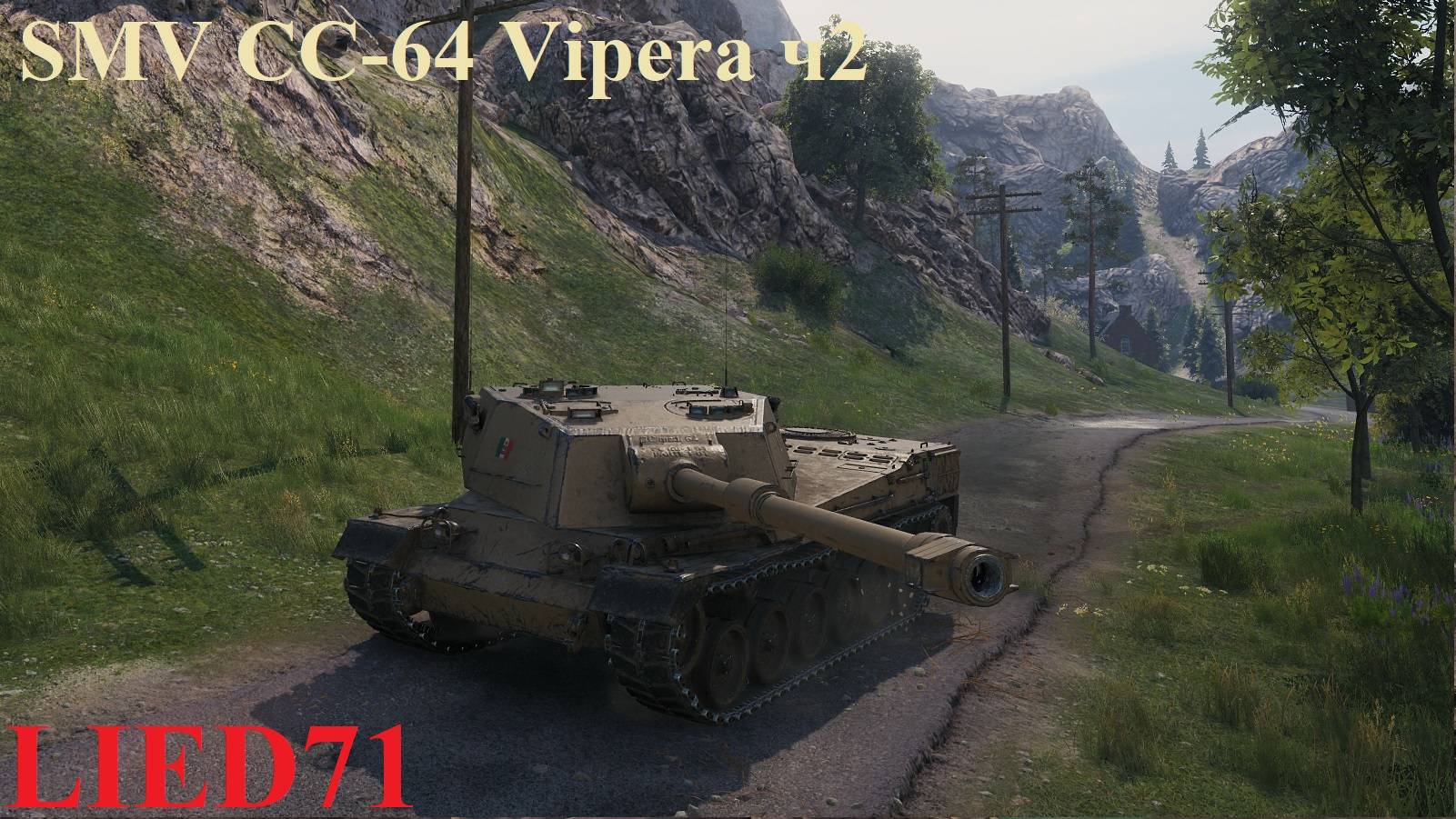 Мир Танков на бронебойных. SMV CC-64 Vipera ч2, в топе сильна, зависима от тимы, удасная точность..