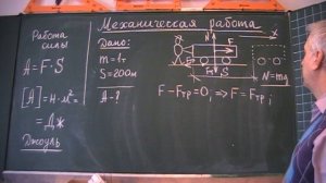 Работа по перемещению тележки