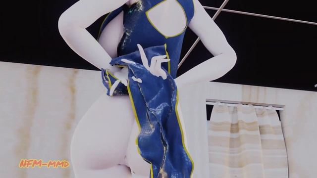 R18 MMD 小鹿乱撞 五河琴里 #mmd #mmdr18