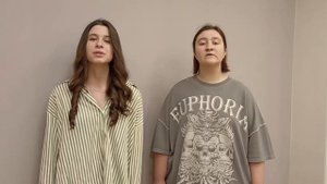 284 гимназия СПб Кировский р-н; Беспалая Влада 16 лет и Казенкина Екатерина 15 лет -"Dancing Queen"