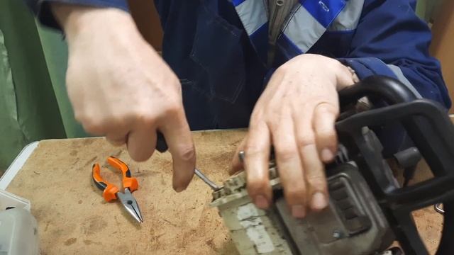 Разбираем и ремонтируем бензопилу штиль мс 180 смотреть онлайн