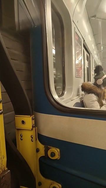 Отправление Аквариума с необычным ракурсом со станции метро Чкаловская #петербург #номерной #метро смотреть онлайн