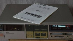 Стереокассетная дека Denon DR-M1-Япония-19821984-год