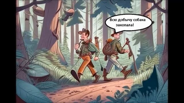 Самые смешные анекдоты. Юмор. Анекдот дня. Охота смотреть онлайн