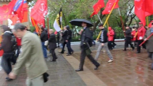 Первомайская демонстрация КПРФ и СР в Оренбурге
