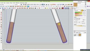 Моделирование круглого столика в SketchUp (Скетчап) по фото ч. 3 (тела вращения)