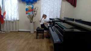 Ващук Яна, 3 кл. А. Шафран "Маленькое рондо" Соль мажор, Ф. Бургмюллер Этюд "Тревога"