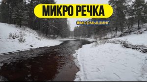 #мормышинг | Микро речка | Тестируем приманки |