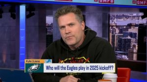 Which home opponent for the Eagles will play them first? | 'GMFB'