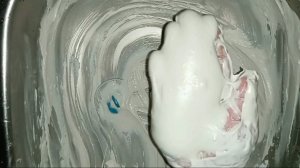 АСМР /видео/густая кремовая паста с белизной/губки/густая пена/