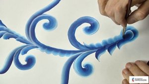 5. Композиции в тюменской (кармацкой) росписи _ Видеоурок Быковой Веры Ивановны