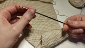 Крючок для тунисского вязания