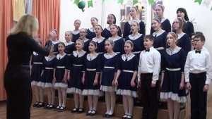 "Весенние сны" Музыка И. Цветкова, слова Н. Денисова (отрывок) Детский хор "Консонанс" #хор #вокал