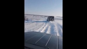 Выезд на УАЗах по снегу❄❄❄