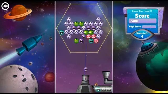 Bubble Star Quasar Disc Level 15 смотреть онлайн