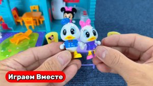 Играем в игрушки из мультиков ! Микки Маус ! Минни Маус ! Веселые Утята ! Видео для детей