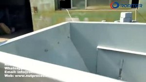 Автоматическая машина для раскалывания и разделения грецких орехов