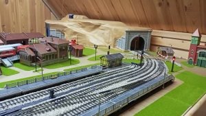 Автоматика ж/д переезда на макета масштаба 1/87 (обновлено).