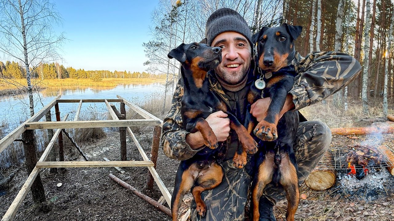 Строю дом на дереве! У Тони появилась подруга Марта. Выставил балки на домик смотреть онлайн