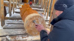 Три фрезы которые упростят вам монтаж, Входная группа с резными фигурами, для домика на дереве