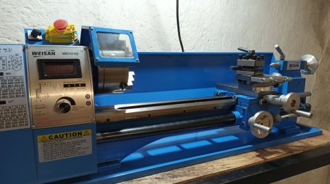 Токарный станок WEISAN wm 210 f 600 Что он может на самом деле.