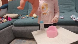 кукла и горшок