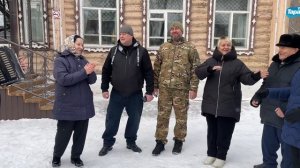 Ансамбль из города Тара выступит перед ребятами в зоне СВО (15.02.2025)