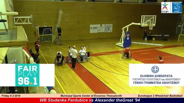 04 Euroleague 3 Wheelchair Basketball смотреть онлайн
