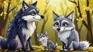 Сказка. Волк и Кот. Басни Крылова. Я сказка