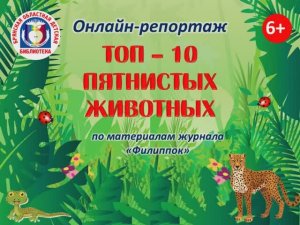 Видео Топ-10 пятнистых животных