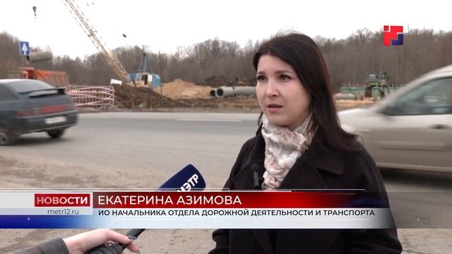 В Йошкар-Оле на Сернурском тракте произошел провал участка дороги