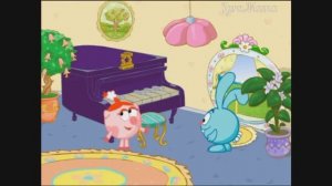 Игра Смешарики. Круглая Компания. Часть 5: Учимся Играть на Рояле. Интерактивная Игра для Детей