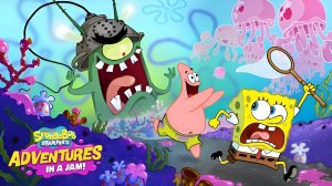 #1 Атака медуз в SpongeBob Adventures In a Jam