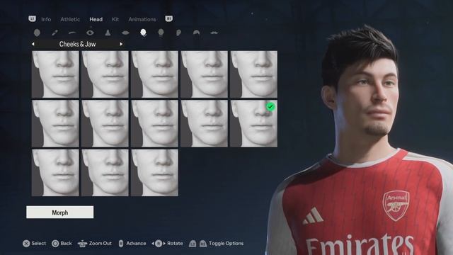 How to create KAI HAVERTZ in EA FC24 смотреть онлайн