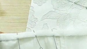 Обработка верхнего среза корсета