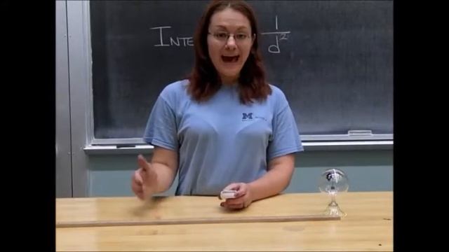 6B10.20 - Inverse Square Law with Crookes Radiometer смотреть онлайн