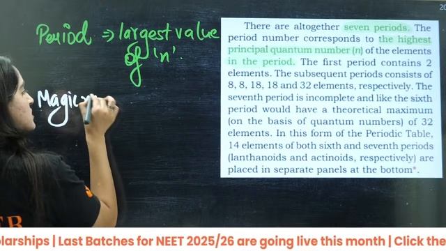 Periodic Table and Properties - Part 1| NCERT Chemistry | NEET 2025 CHEMISTRY