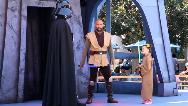Full Show HD Star Wars Jedi Training Academy at Disneyland смотреть онлайн