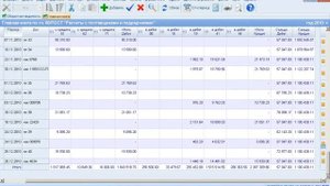 Отчет "Главная книга", по операциям, в программе Инфо-Предприятие