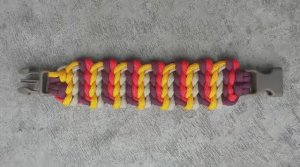 Браслет из паракорда Колчан четырёхцветный _ Four Tone Quiver Paracord Bracelet(360P)