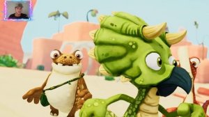 Гигантозавр на Русском Полностью Все Катсцены