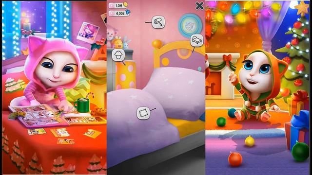 Моя говорящая Анджела #172 Детский игровой мультик для детей! Talking Angela #Мобильные игры смотреть онлайн