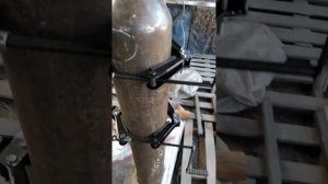 станок для технического обслуживания кислородных баллонов . часть 1